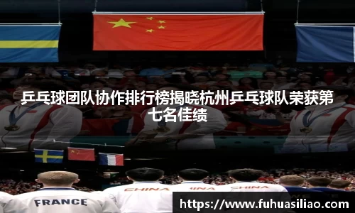 乒乓球团队协作排行榜揭晓杭州乒乓球队荣获第七名佳绩
