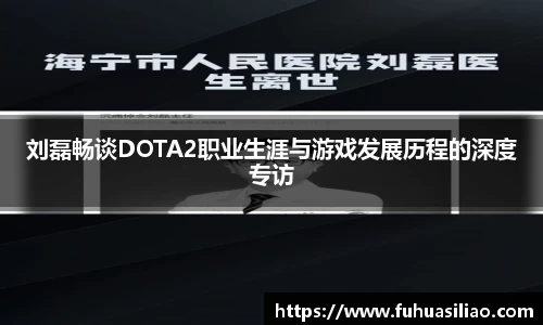 刘磊畅谈DOTA2职业生涯与游戏发展历程的深度专访